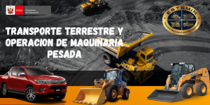 TRANSPORTE TERRESTRE Y OPERACIÓN DE EQUIPOS PESADOS